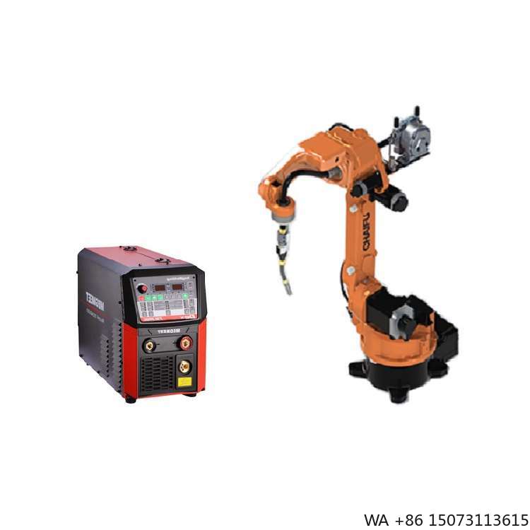 Robot Gripper - หุ่นยนต์เชื่อมแบบอัตโนมัติ 6 แกน พร้อมแขนหุ่นยนต์อุตสาหกรรมสำหรับงานเชื่อม CNC