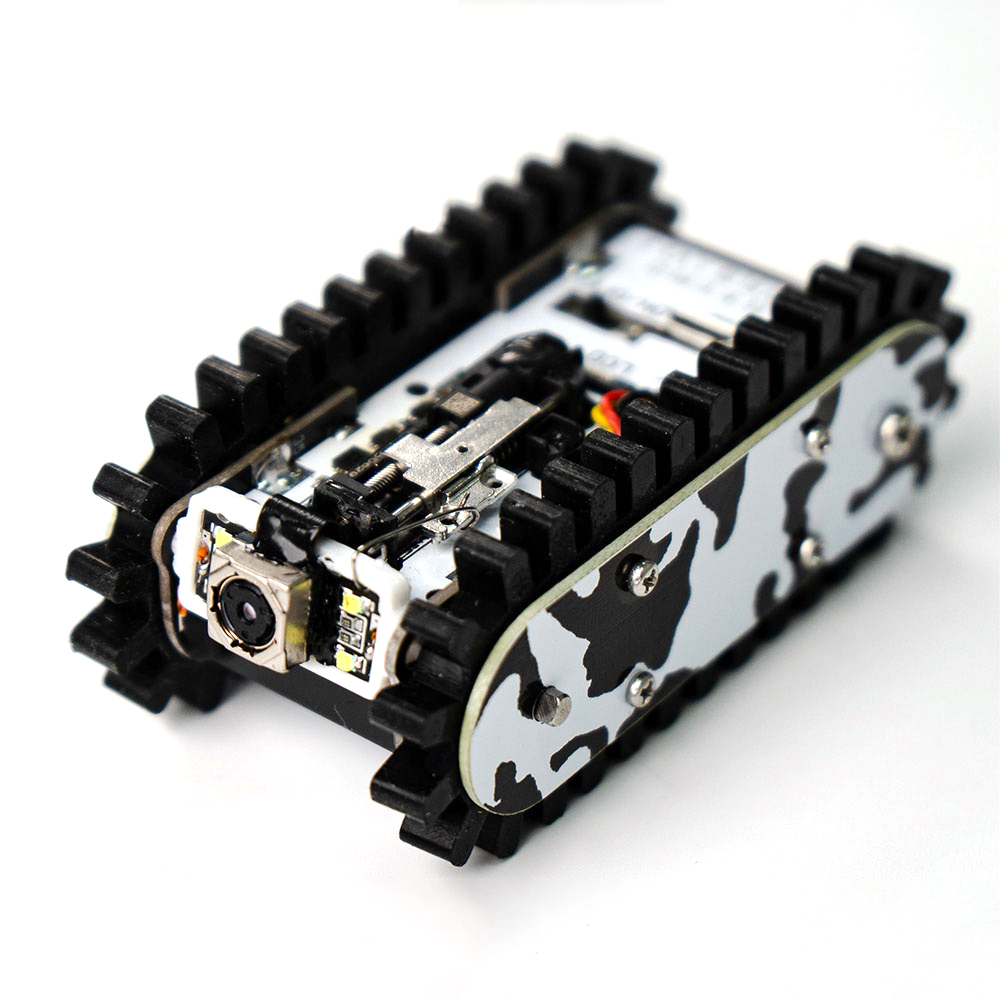 Tracked Robot Chassis - แทรคเตอร์แทรคเตอร์รถถัง RC แทรคเตอร์รถแทรคเตอร์ควบคุมแอปลูกเสือรถหุ่นยนต์เคลื่อนที่ได้มีกล้องเคลื่อนที่ได้สำหรับ Esp32รถหุ่นยนต์ S3รถ
