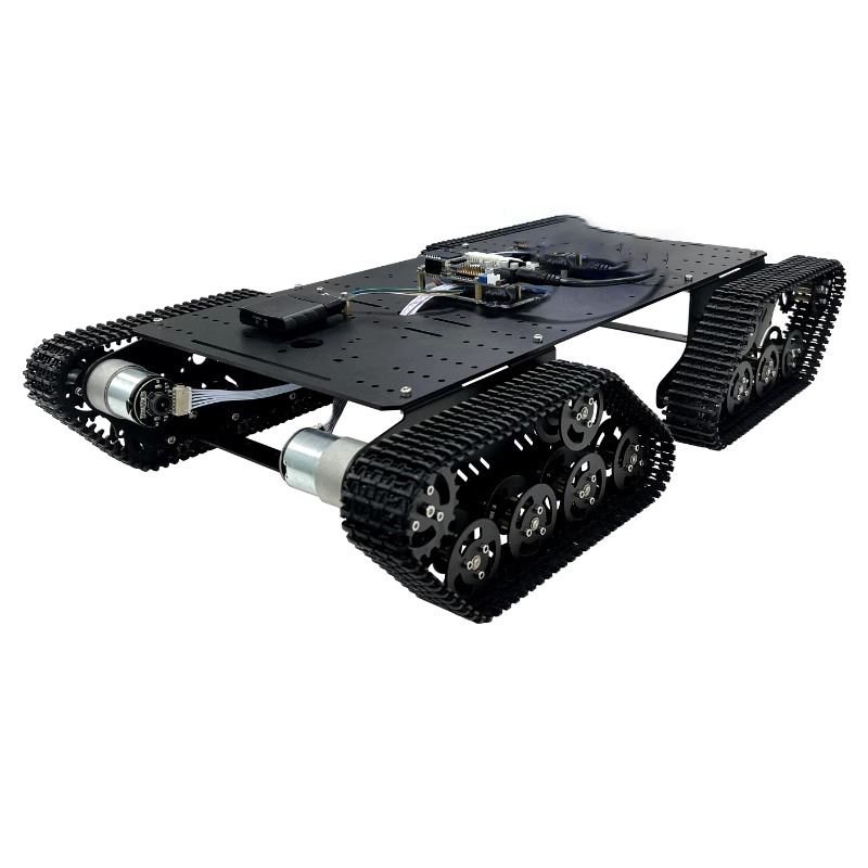 Stm32 Robot - รถถังบังคับวิทยุแบบประกอบเอง รับน้ำหนักได้มาก ขับเคลื่อน 4 ล้อ ระบบตีนตะขาบ