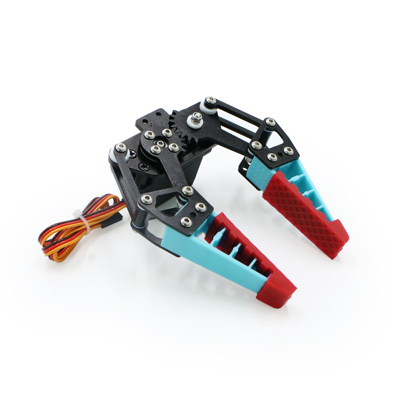 Robot Gripper Claw - กรงเล็บหุ่นยนต์แบบยืดหยุ่นรุ่นใหม่ล่าสุด แขนกลไกแบบไบโอนิคพร้อมนิ้วจับยึดซิลิโคนกันลื่น ควบคุมด้วยซอฟต์แวร์เซอร์โวแบบปรับได้