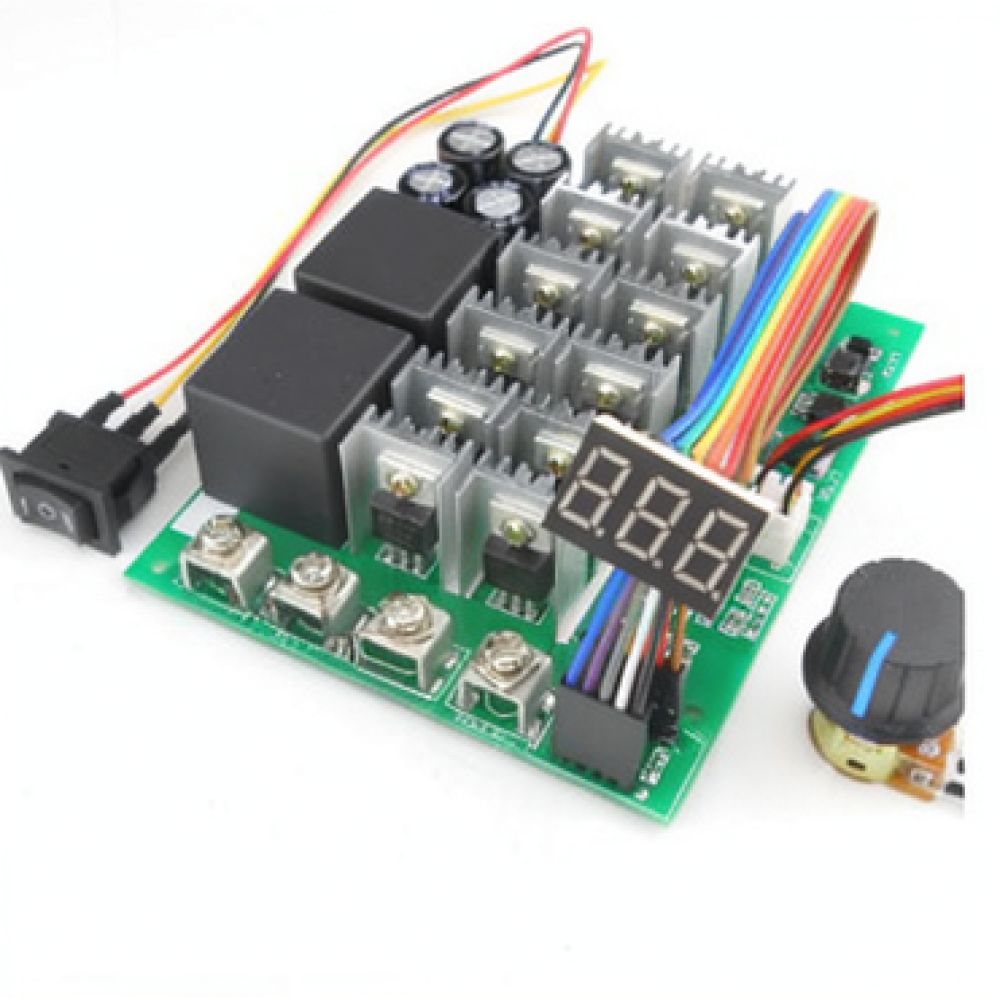 Dc Motor 12V - ตัวควบคุมความเร็วมอเตอร์กระแสตรงสำหรับ Haisenda 12V 24V 36V 48V