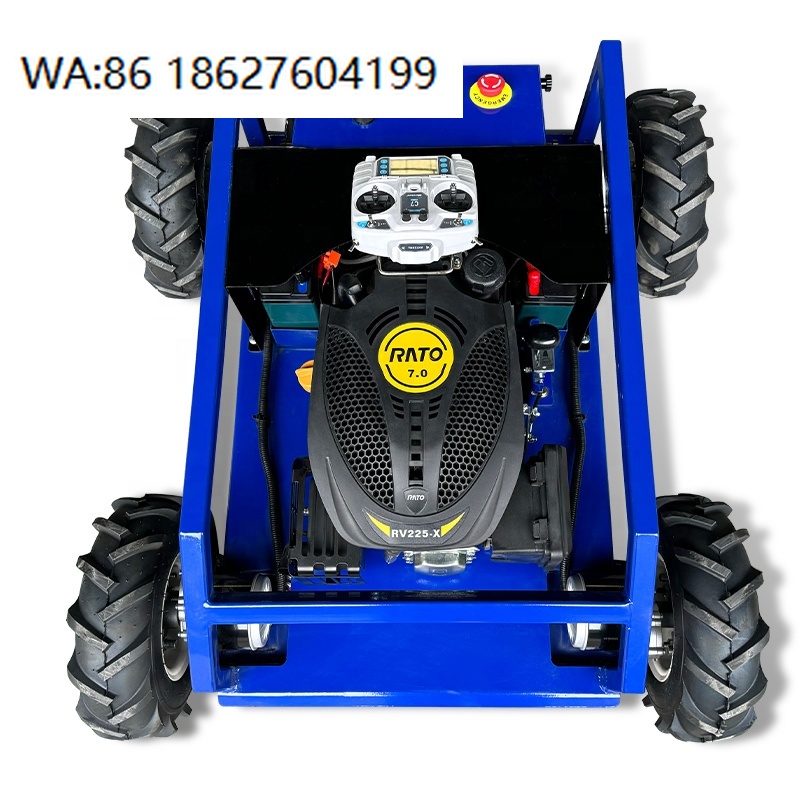 Robot Wheel - รถตัดหญ้าอัจฉริยะ AWY 550W แบบหุ่นยนต์ 24V ควบคุมด้วยรีโมท