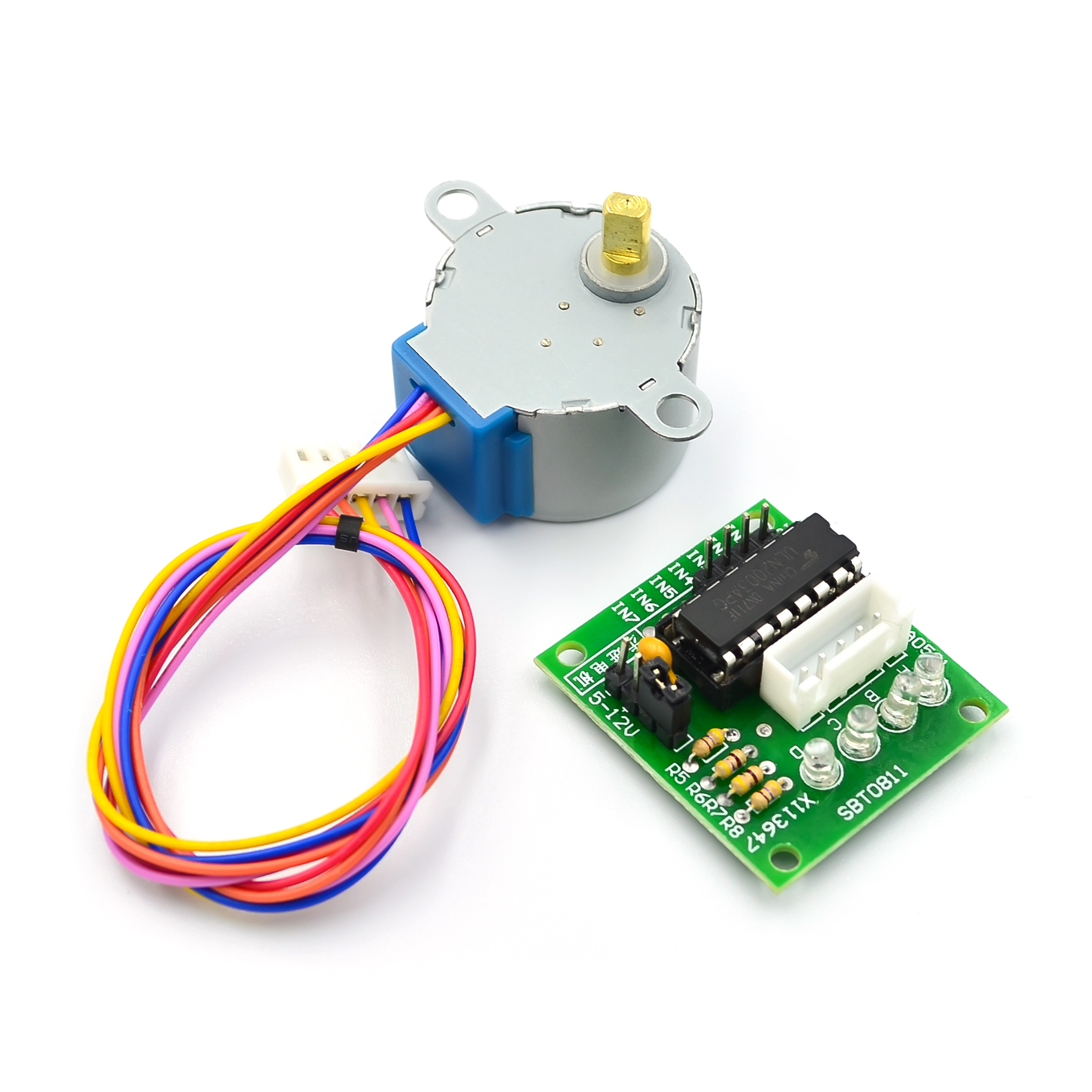 28Byj-48 - สเต็ปเปอร์มอเตอร์ 5V 28BYJ-48+ ULN2003 ไดร์เวอร์ทดสอบโมดูลสำหรับอาร์ดูโน่, ไมโครมินิสเต็ปมอเตอร์ไฟฟ้าสำหรับ