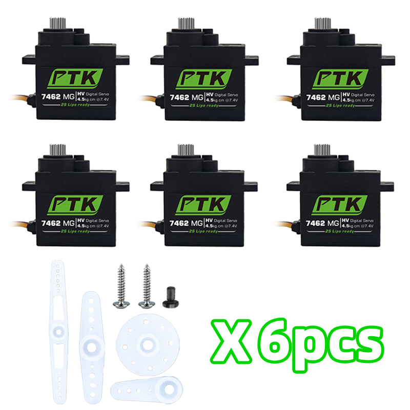 Micro Servo - PTK 7462W MG เกียร์โลหะ 9g micro