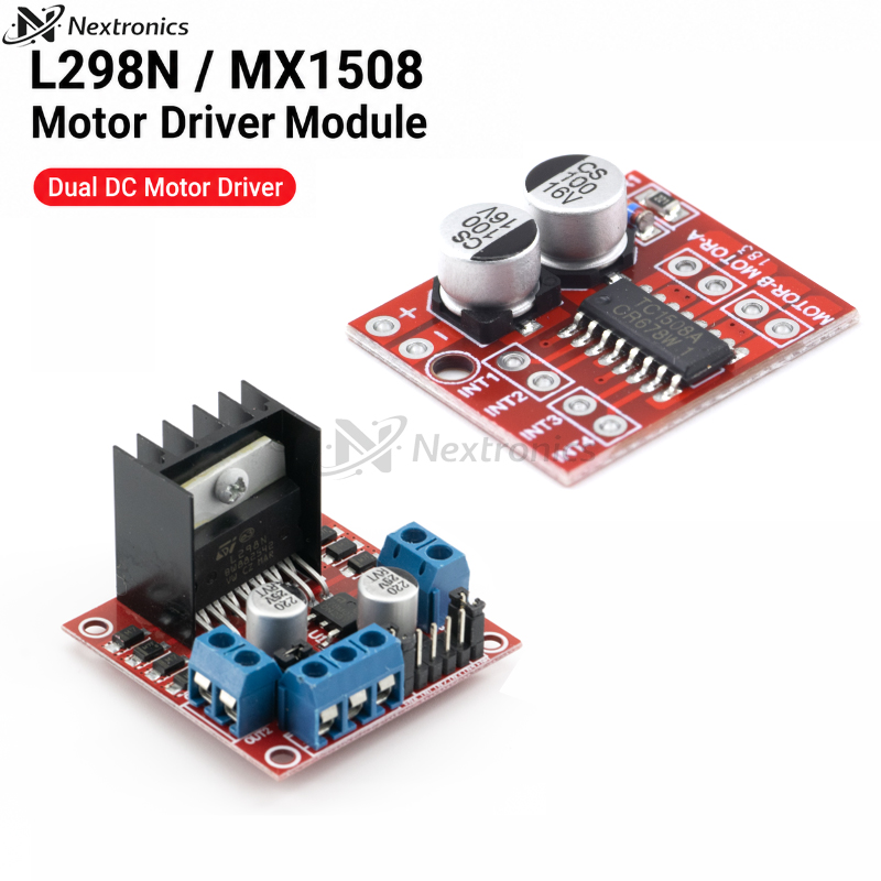 Motor Driver L298N - 1/3PCS MX1508 TC1508 DC มอเตอร์โมดูล 2V-10V