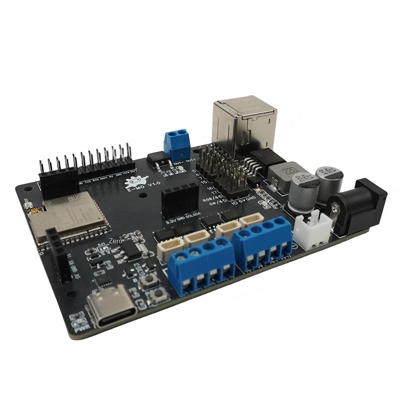 Stm32 Robot - บอร์ดควบคุมมอเตอร์เซอร์โว ESP32S3 พร้อมจอยสติ๊ก ควบคุมผ่านแอพ รองรับมอเตอร์ 4