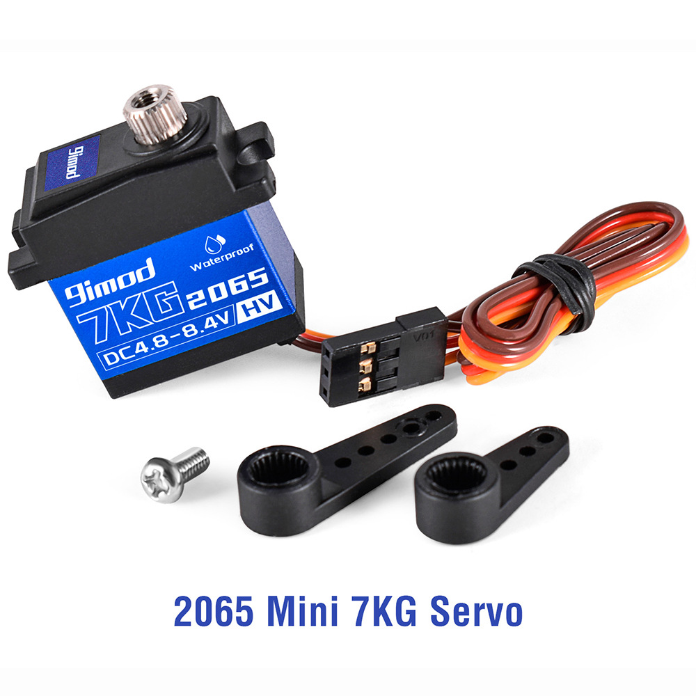 Micro Servo - 9imod 2065 7KG Digital Micro เซอร์โวกันน้ําแรงดันไฟฟ้าสูง