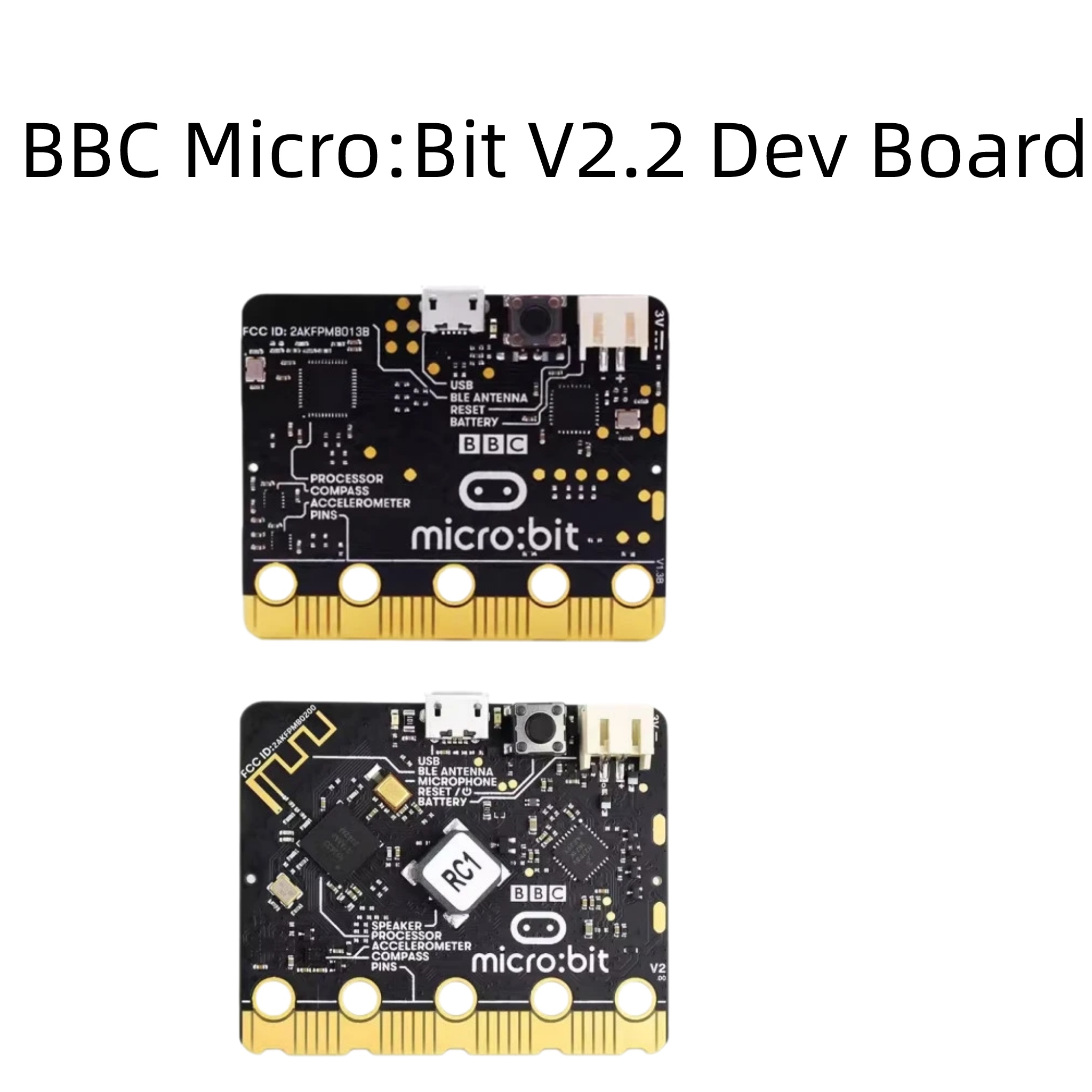 บอร์ดพัฒนา BBC Micro:Bit V1.5  - Microbit บทวิจารณ์และราคา