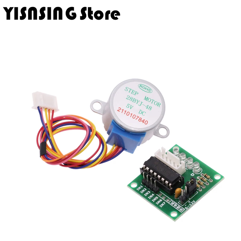 มอเตอร์สเต็ปเปอร์แบบเฟส 4 ฟاز  - 28Byj-48 บทวิจารณ์และราคา