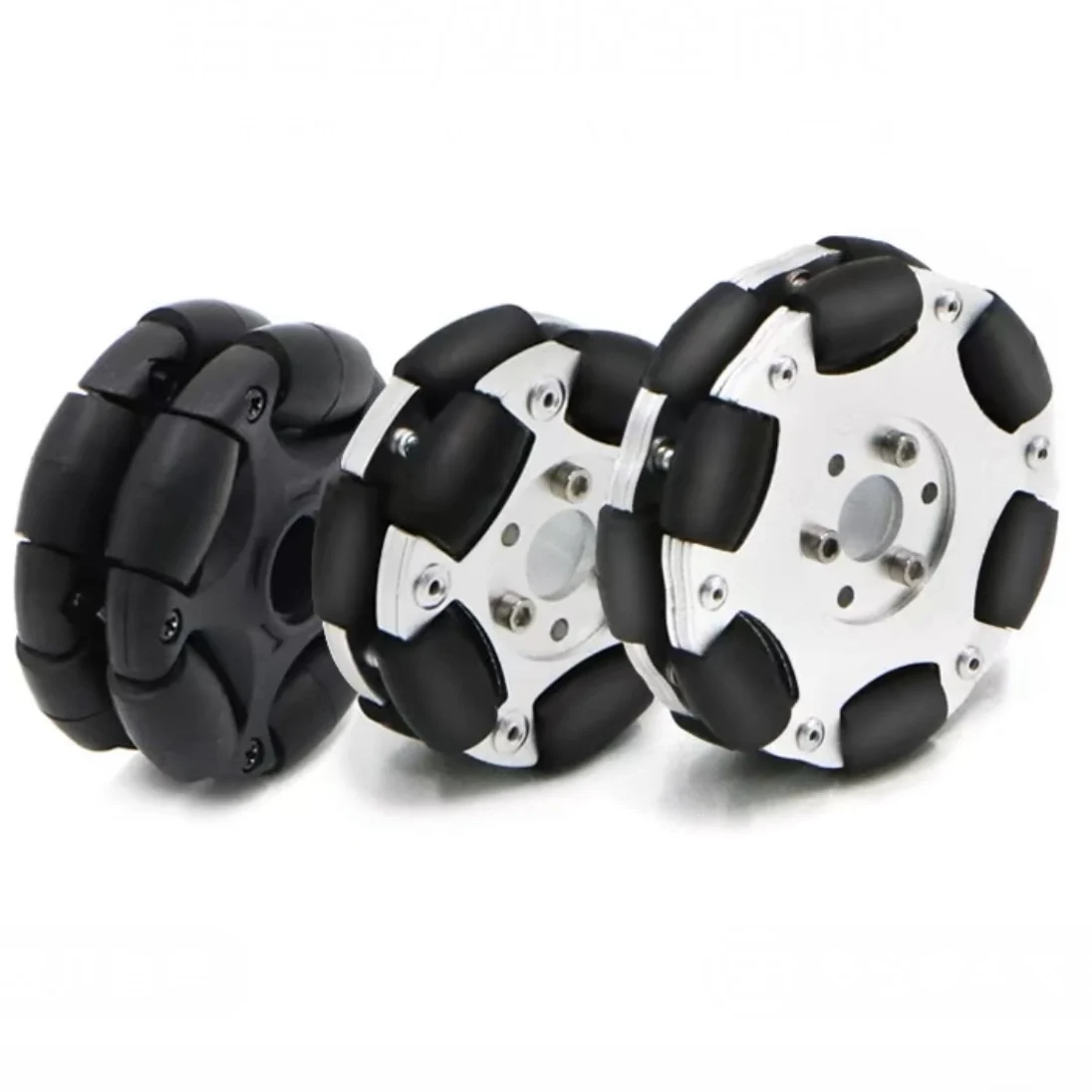 ล้ออเนกประสงค์โลหะสำหรับหุ่นยน - Omni Wheel บทวิจารณ์และราคา