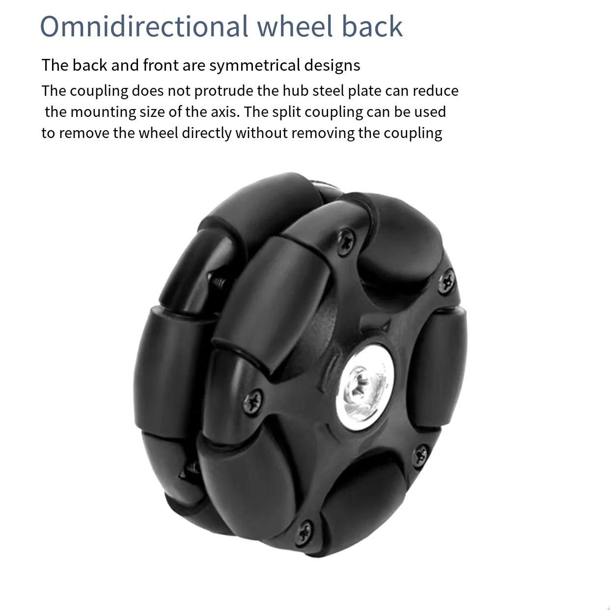 ล้ออเนกประสงค์โลหะสำหรับหุ่นยน - Omni Wheel บทวิจารณ์และราคา