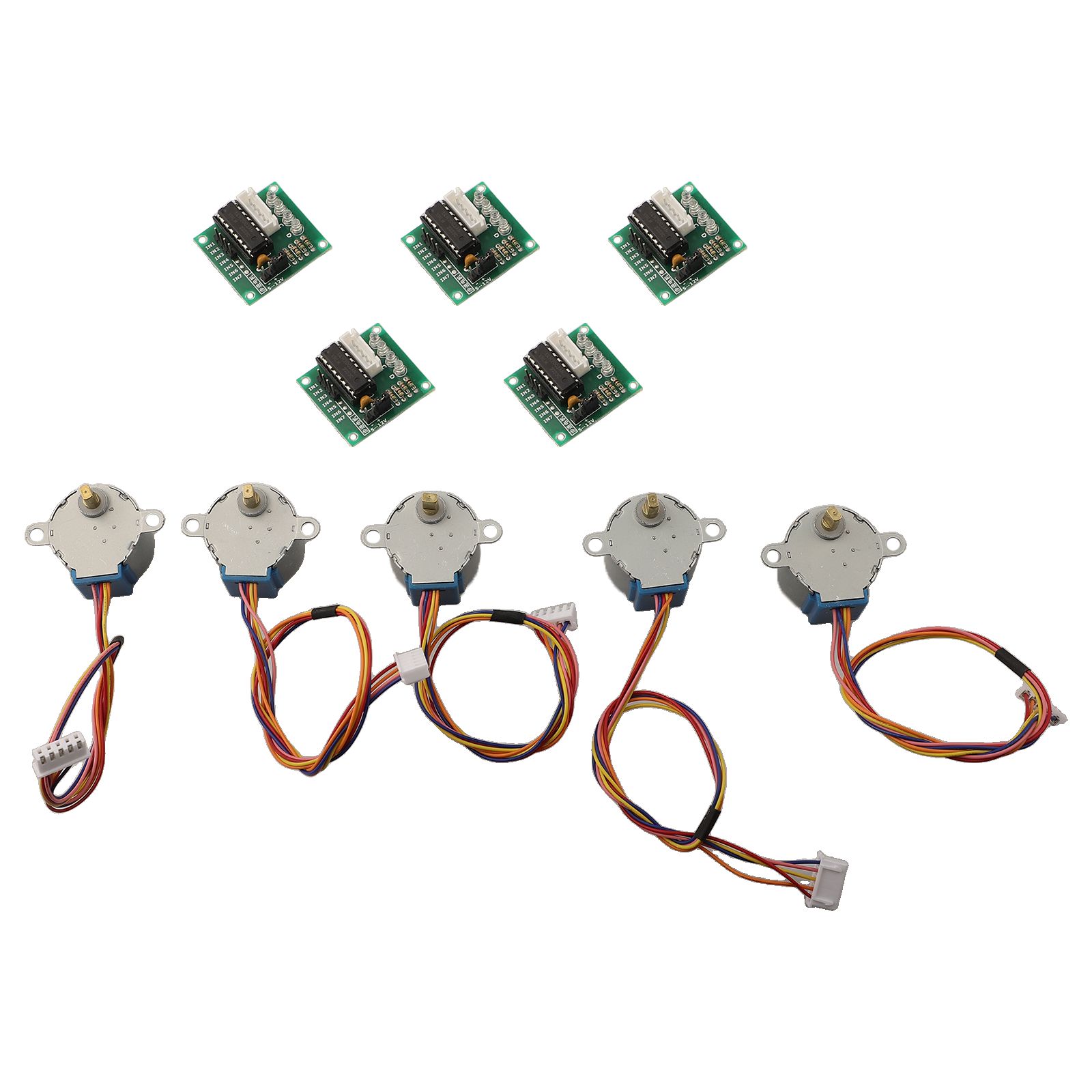 มอเตอร์สเต็ปเปอร์ 5V 4 เฟส รุ่ - 28Byj-48 บทวิจารณ์และราคา