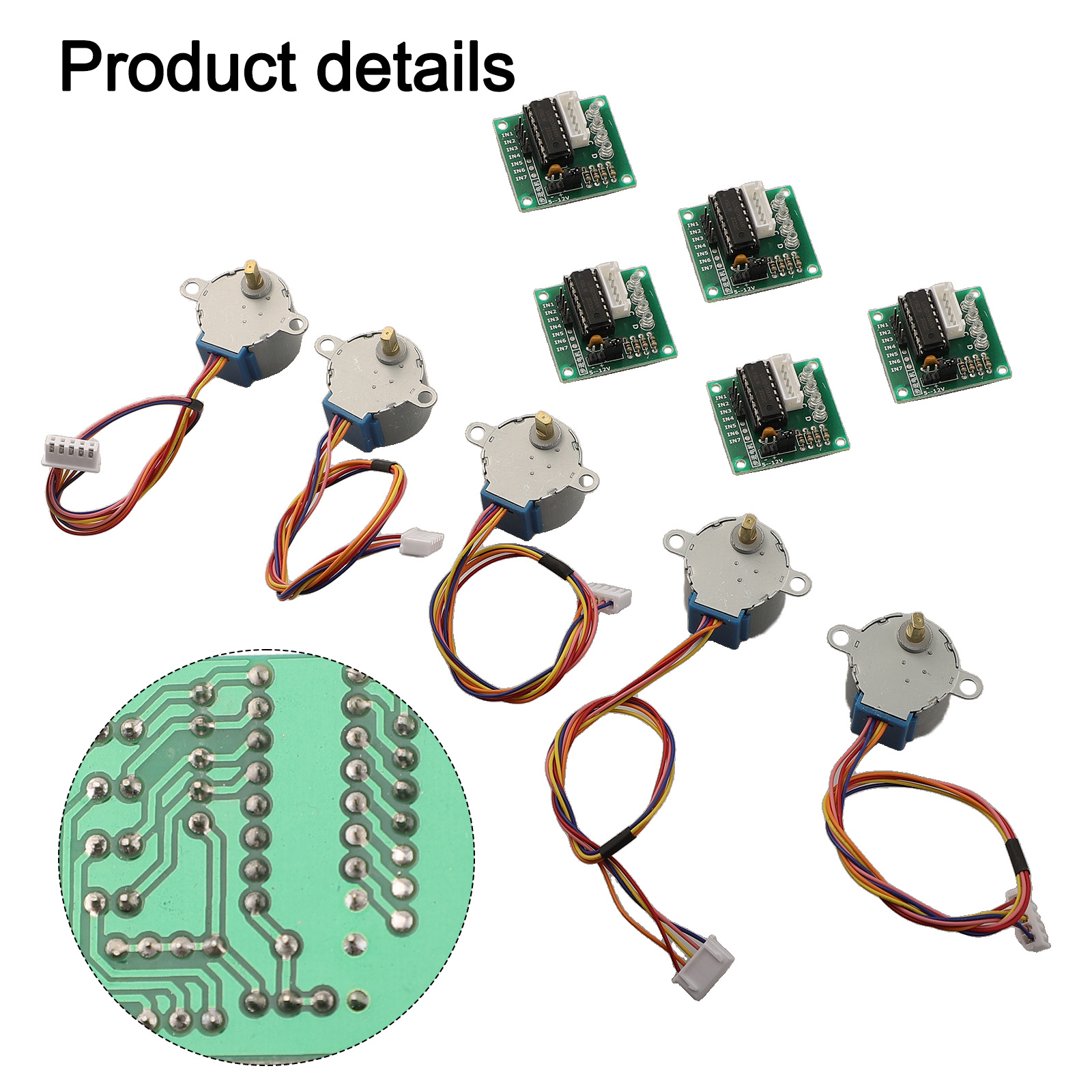 มอเตอร์สเต็ปเปอร์ 5V 4 เฟส รุ่ - 28Byj-48 บทวิจารณ์และราคา