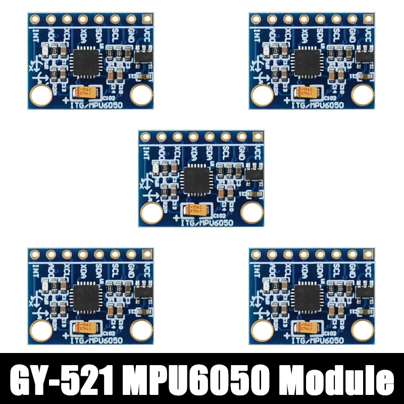 1/5/10 ชิ้น GY-521 MPU6050 3 แ - Accelerometer Mpu6050 บทวิจารณ์และราคา