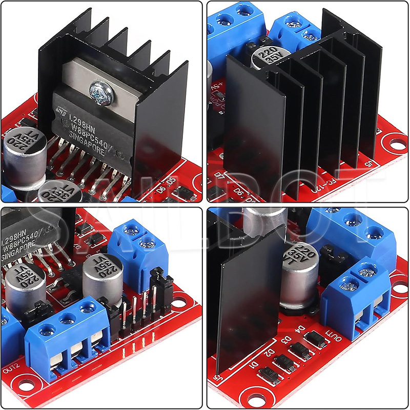 1/5/10PCS L298N DC มอเตอร์ MX1 - Motor Driver L298N บทวิจารณ์และราคา