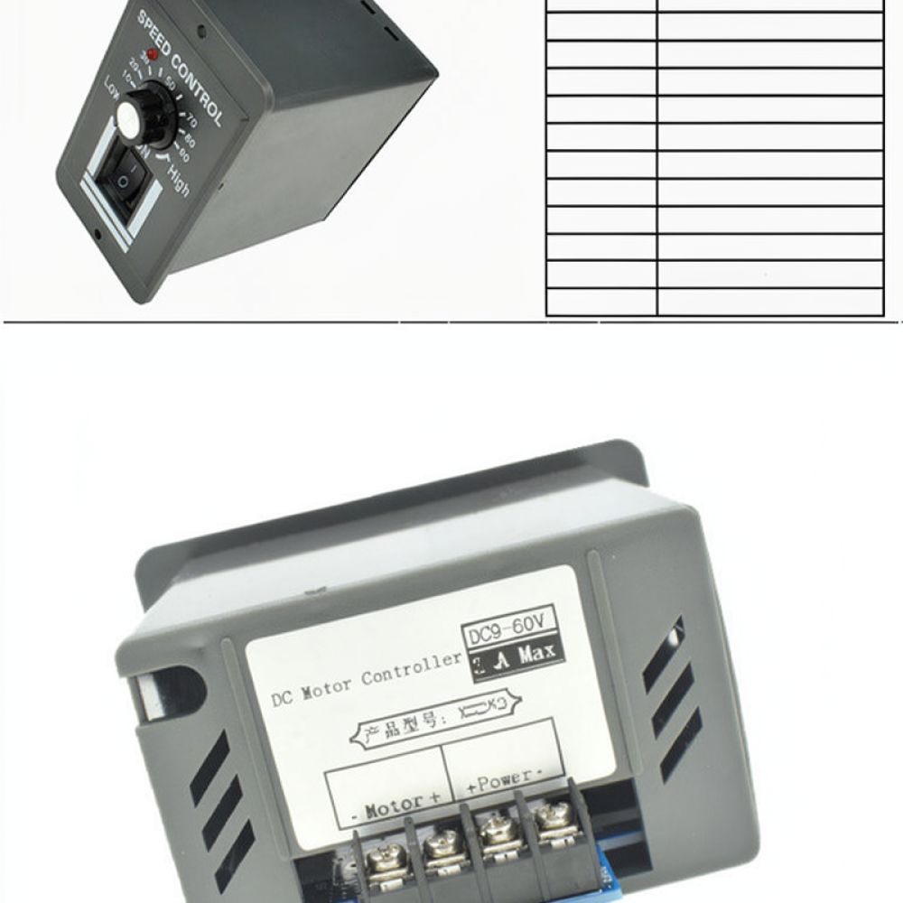 ตัวควบคุมความเร็วมอเตอร์กระแสต - Dc Motor 12V บทวิจารณ์และราคา