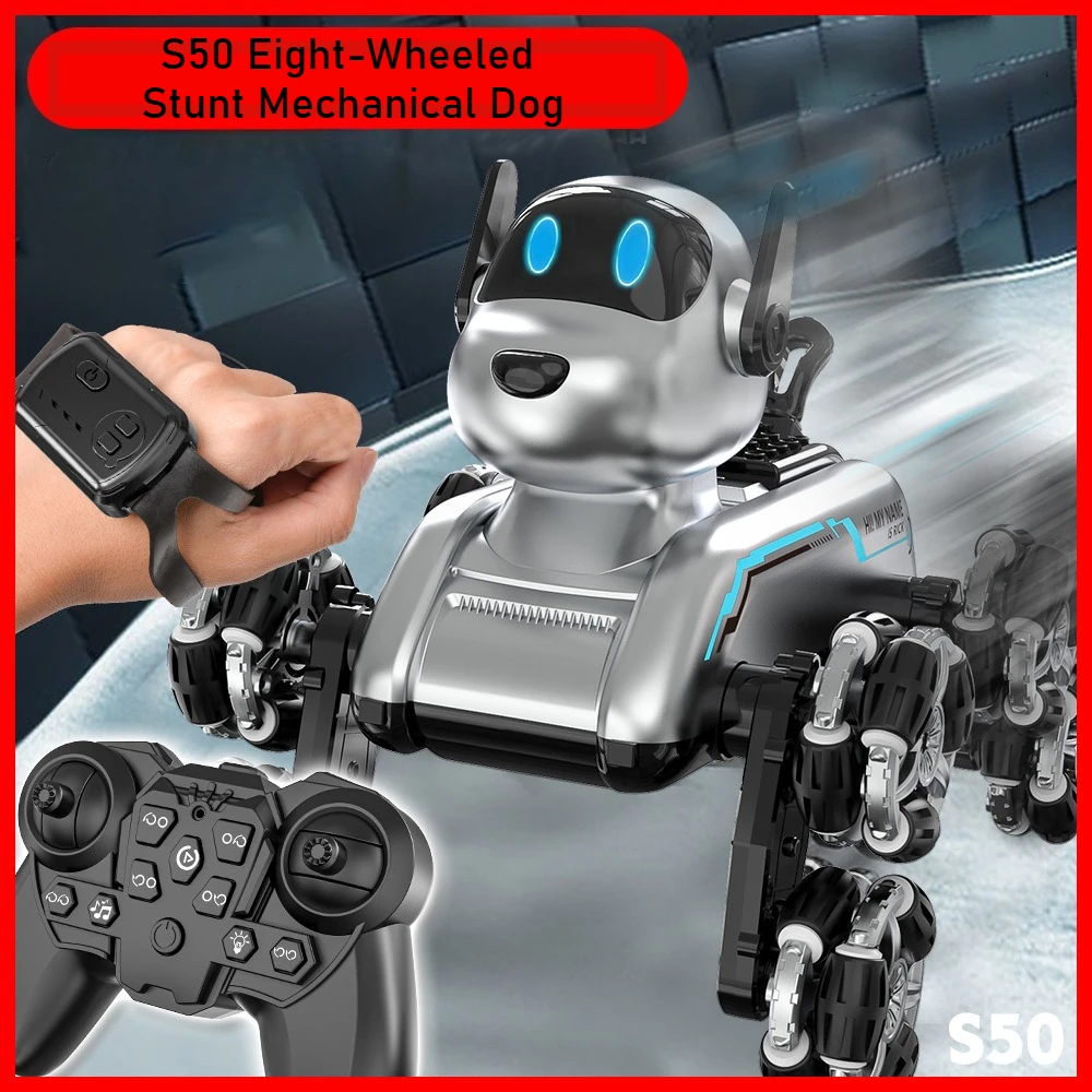 หุ่นยนต์สุนัขอัจฉริยะ S50 ควบค - Robot Wheel บทวิจารณ์และราคา