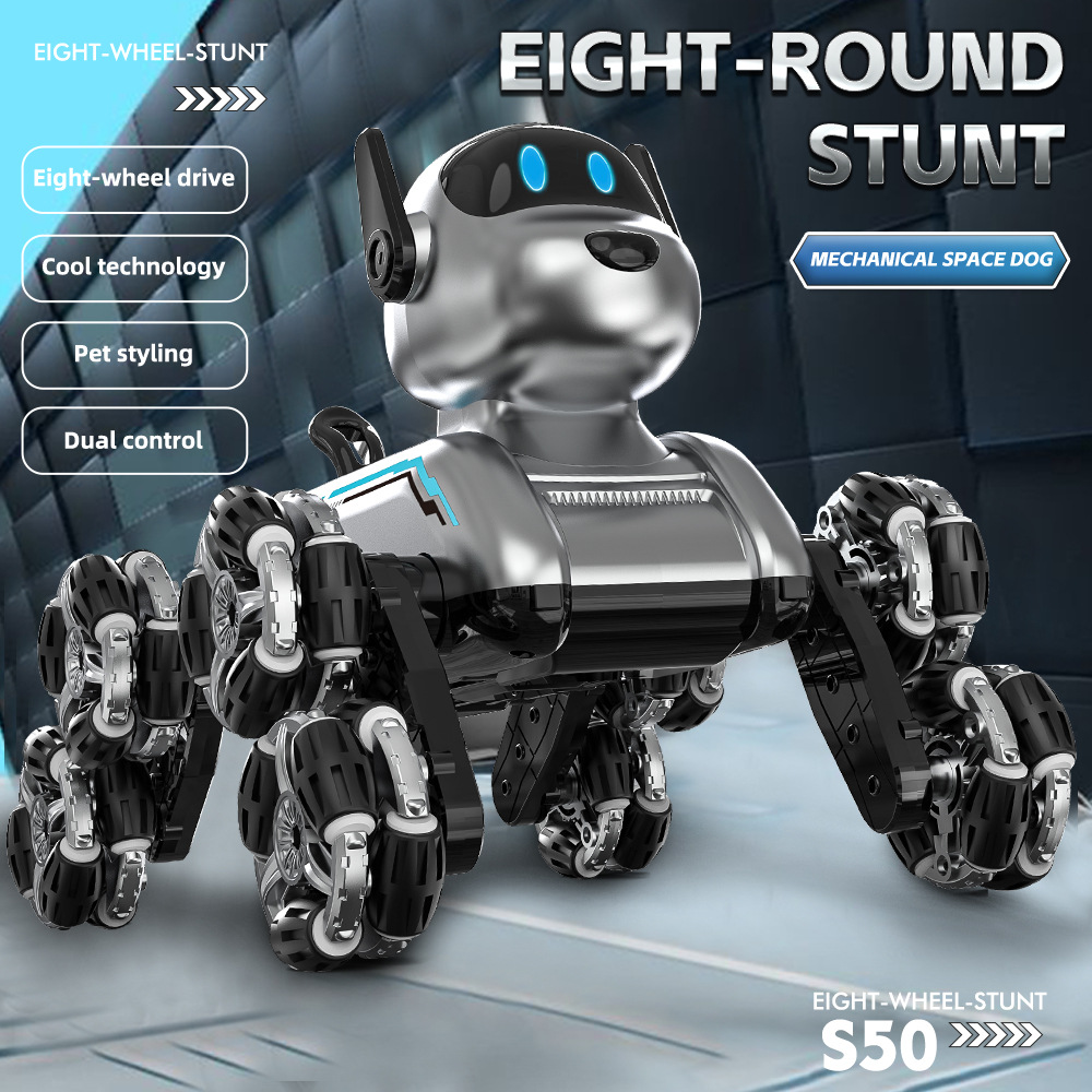 หุ่นยนต์สุนัขอัจฉริยะ S50 ควบค - Robot Wheel บทวิจารณ์และราคา