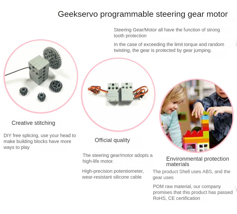 1/2/4 ชิ้น เซอร์โว Geek ขนาด 2 - Microbit บทวิจารณ์และราคา