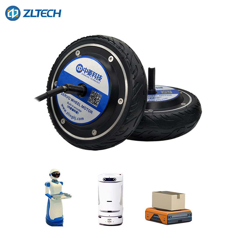 มอเตอร์ดุมล้อแบบไร้เกียร์ ZLTE - Robot Wheel บทวิจารณ์และราคา