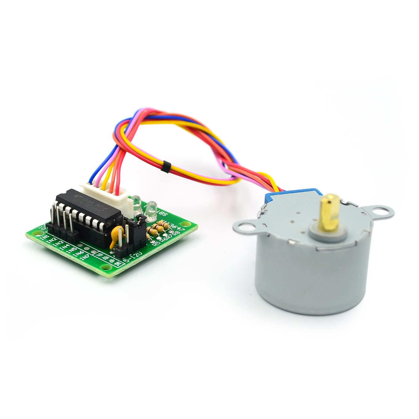 สเต็ปเปอร์มอเตอร์ 5V 28BYJ-48+ - 28Byj-48 บทวิจารณ์และราคา