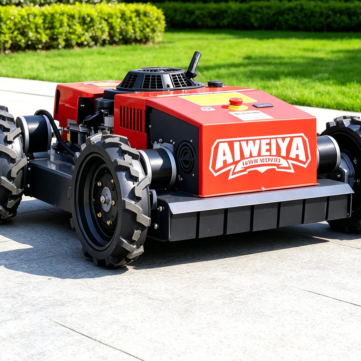 หุ่นยนต์ตัดหญ้าแบบกำหนดเองได้  - Robot Wheel บทวิจารณ์และราคา