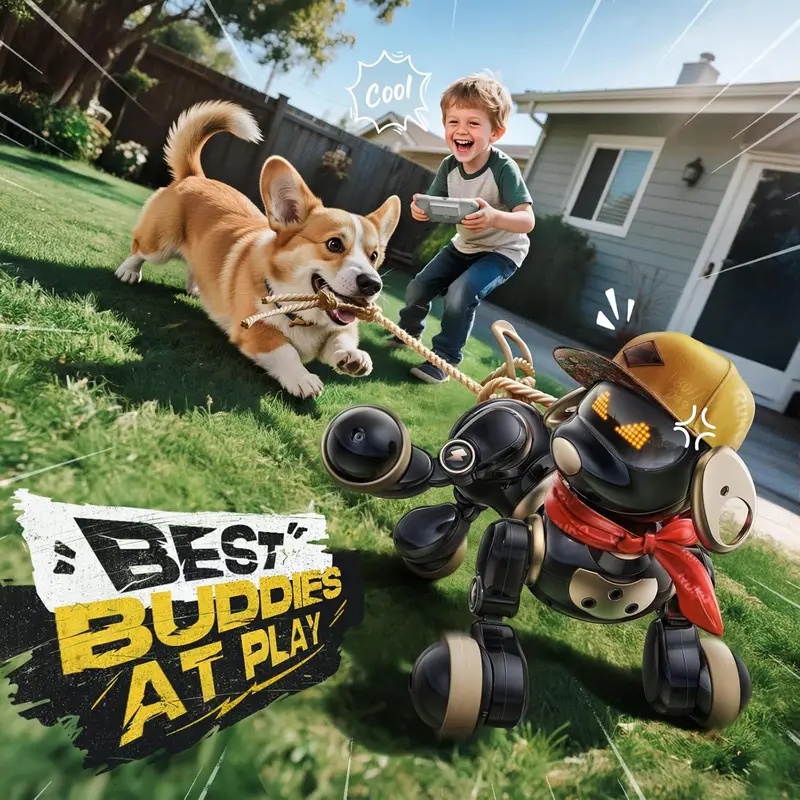 หุ่นยนต์สุนัขของเล่นควบคุมระยะ - Robot Remote Control บทวิจารณ์และราคา