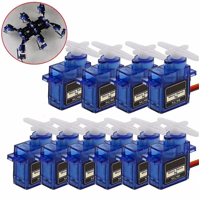 SG90 9G มอเตอร์เซอร์โวขนาดเล็ก - Micro Servo บทวิจารณ์และราคา