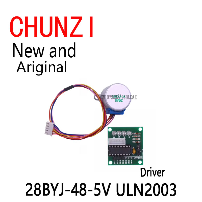 มอเตอร์สเต็ปเปอร์ 4 เฟส+ บอร์ด - Uln2003 Driver บทวิจารณ์และราคา