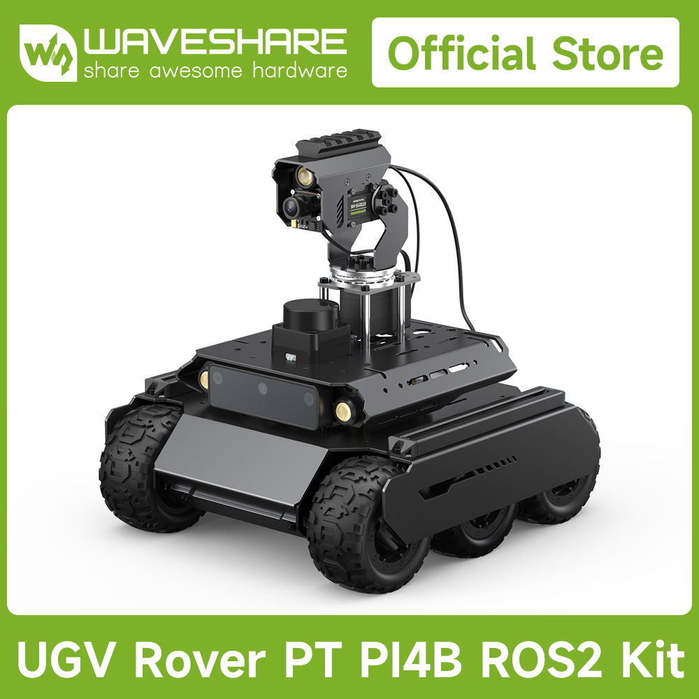 Waveshare Rover ROS 2 หุ่นยนต์ - Robot Wheel บทวิจารณ์และราคา