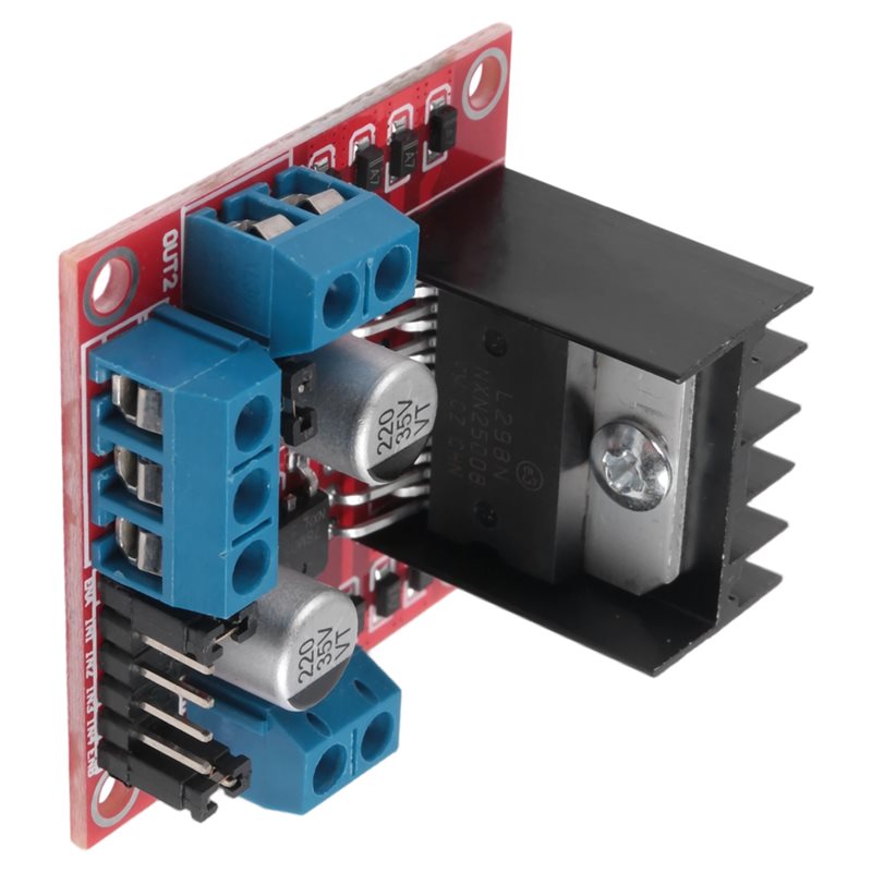 โมดูล AED7-L298N บอร์ดควบคุมมอ - Motor Driver L298N บทวิจารณ์และราคา
