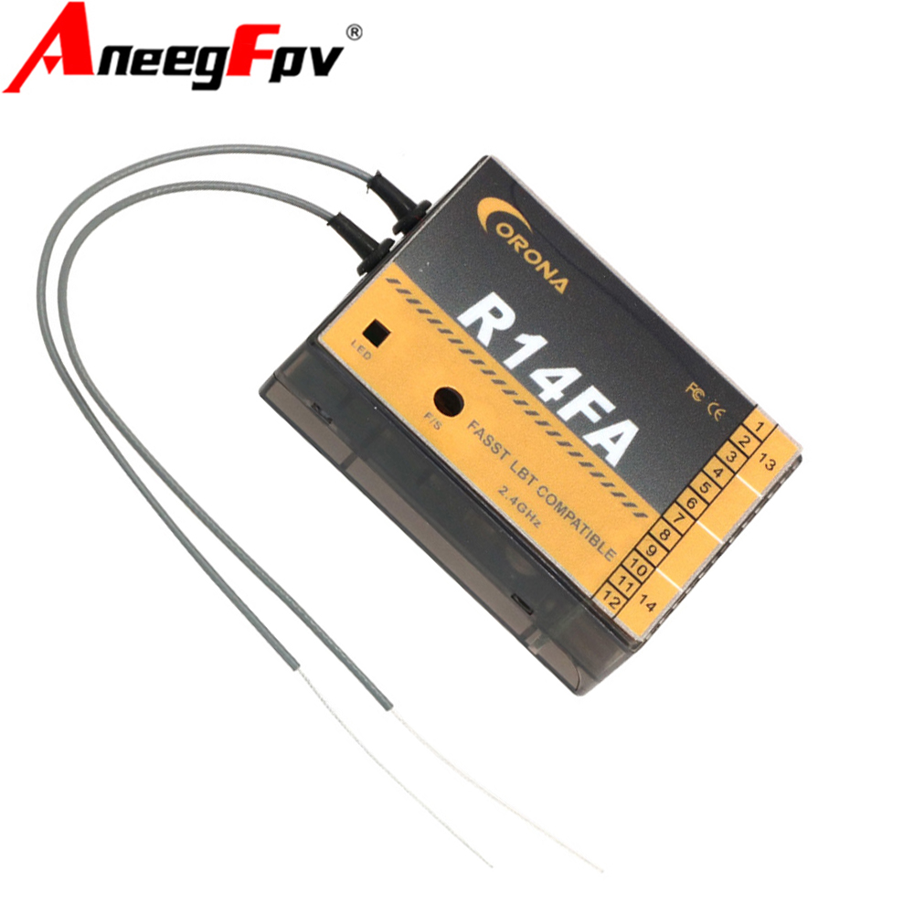 ตัวรับสัญญาณรุ่น Corona R14FA  - Micro Servo บทวิจารณ์และราคา