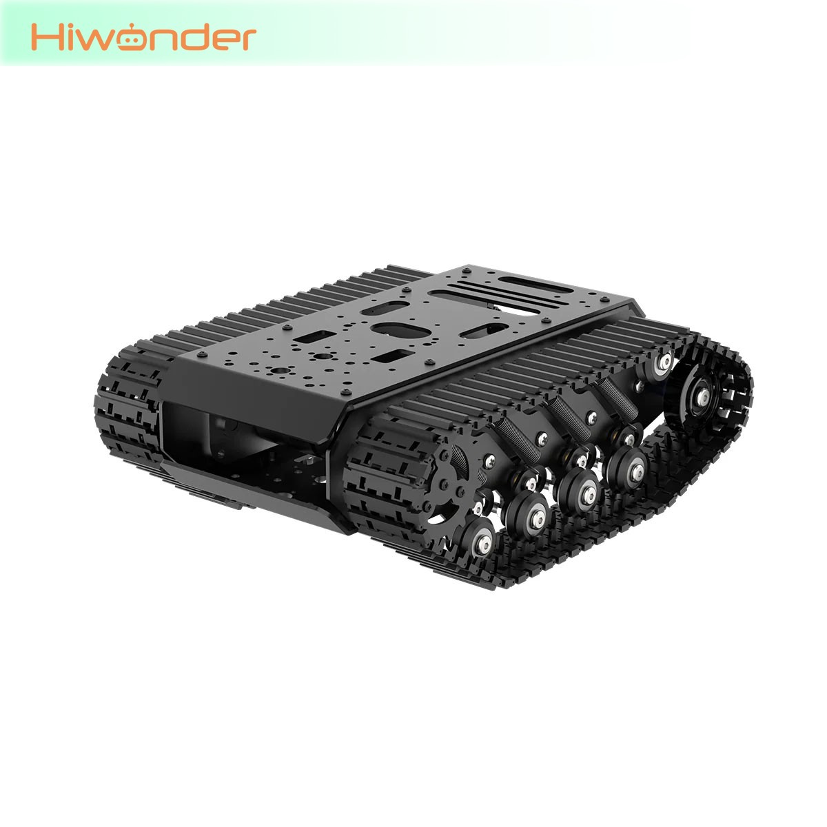 แชสซีหุ่นยนต์รถถังตีนตะขาบ Hiw - Tracked Robot Chassis บทวิจารณ์และราคา