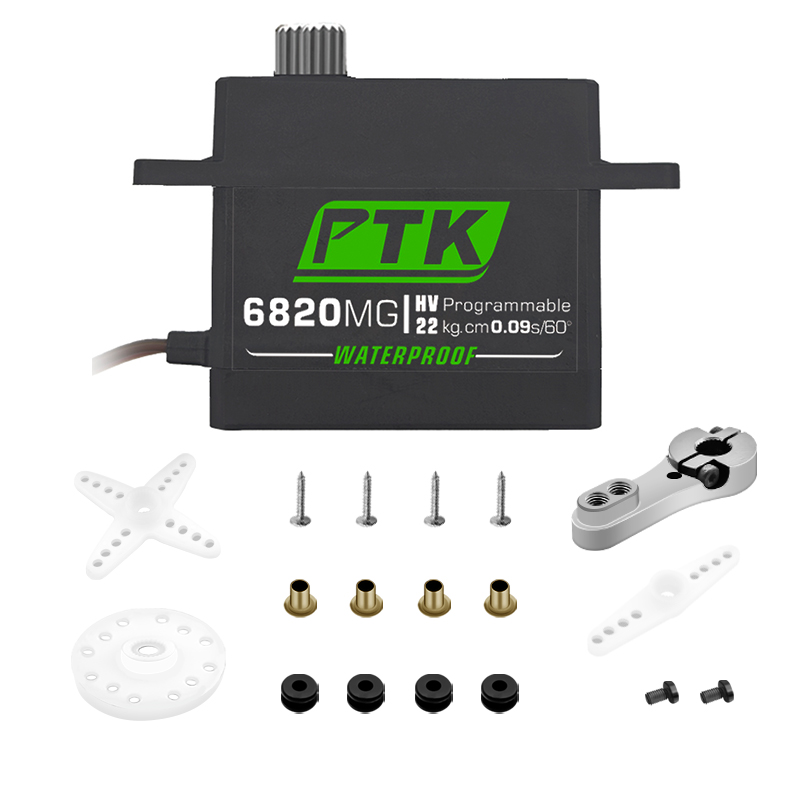 PTK servo เกียร์โลหะ 20Kg 30Kg - Micro Servo บทวิจารณ์และราคา